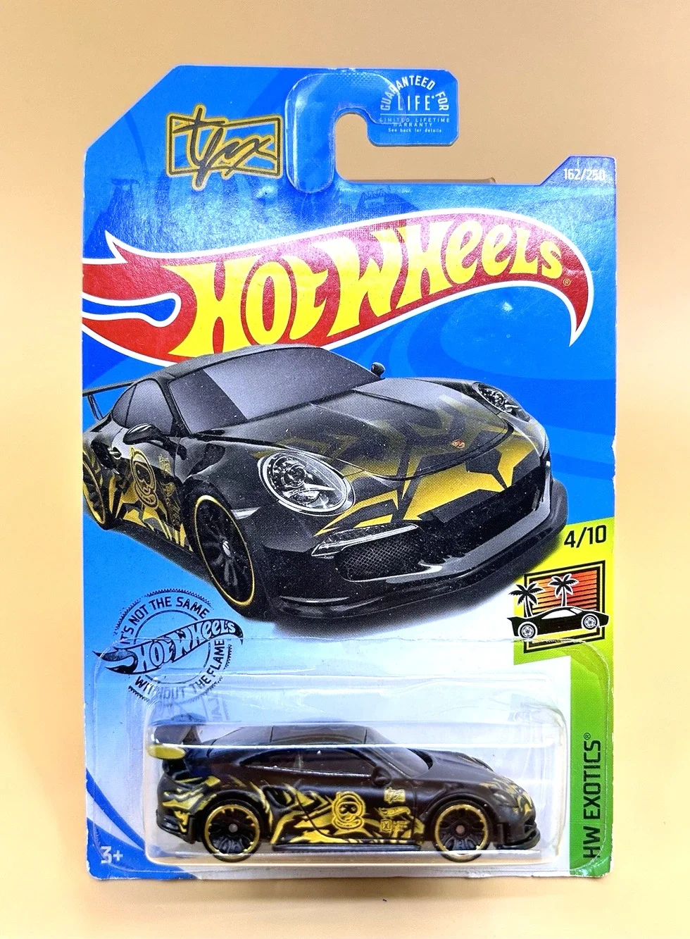 Hot Wheels PORSCHE 911 GT3 RS HW Exotics 4/10 Black 2020 Mattel Diecast 1:64